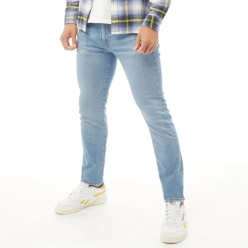 Men's light blue skinny fit jeans