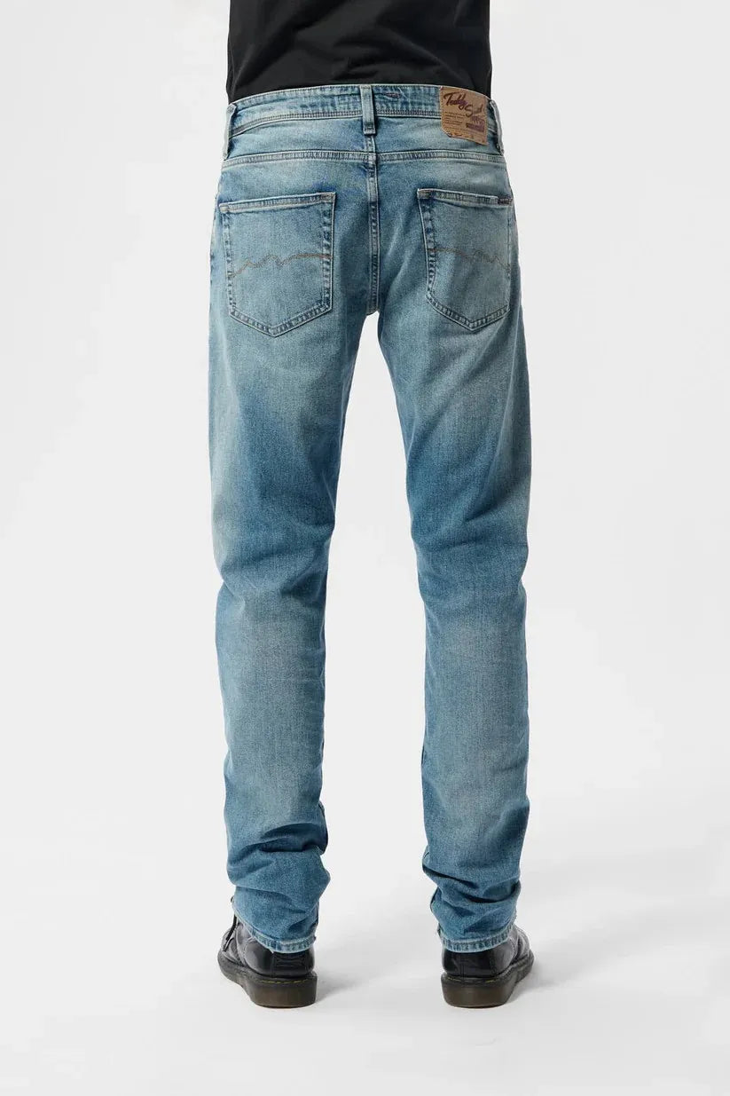 Men's light blue regular jeans
