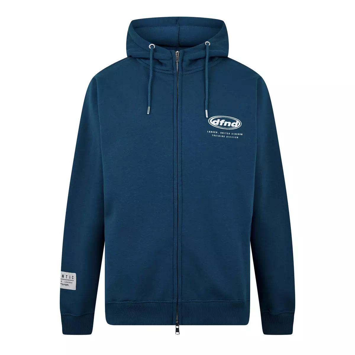 Men's blue zip up hoodie