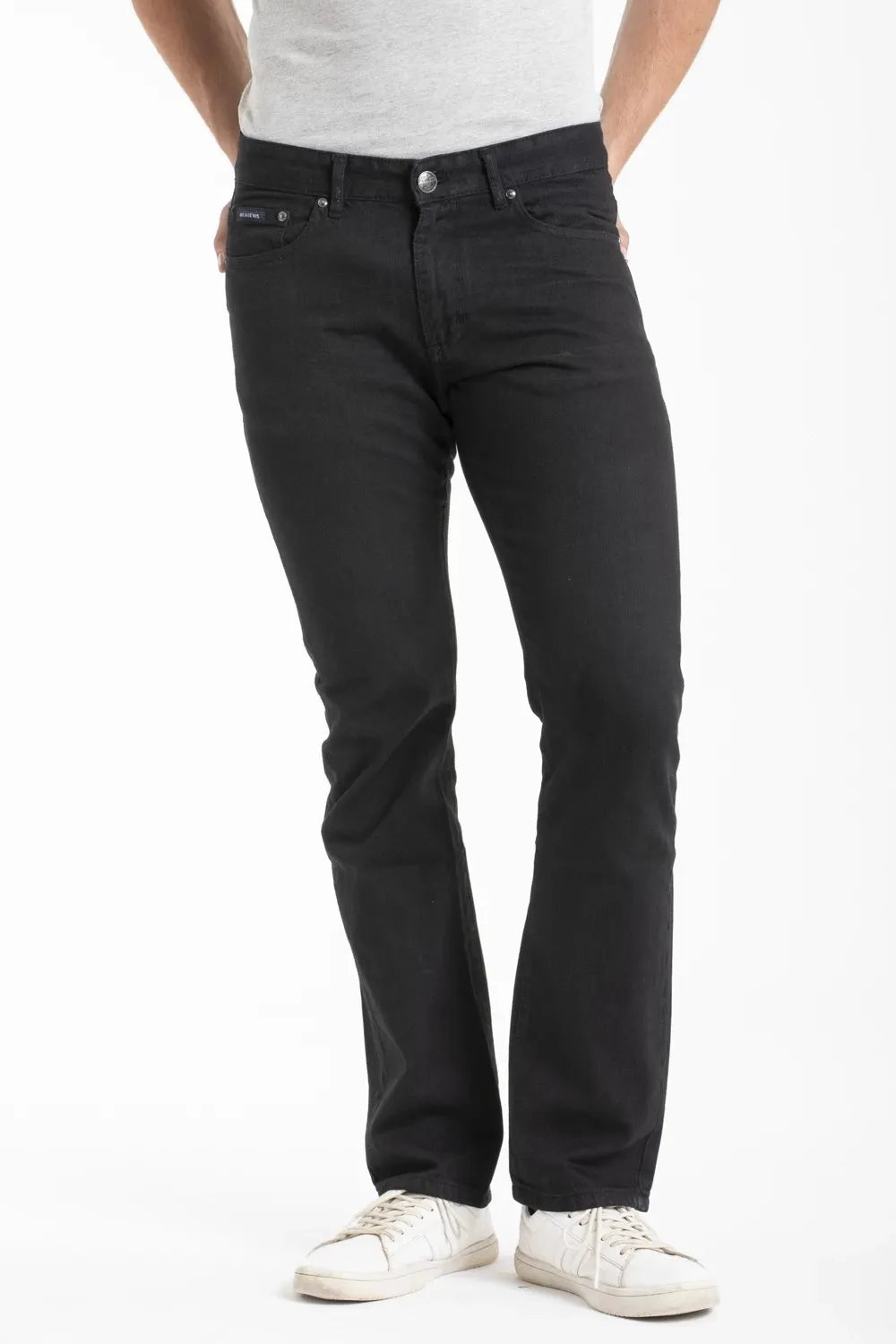 Men's black slim fit jeans