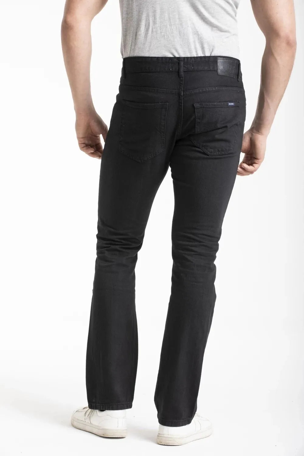 Men's black slim fit jeans
