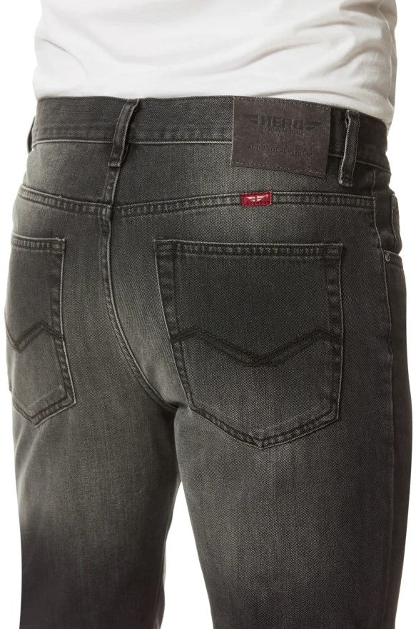 Men's dark grey jeans