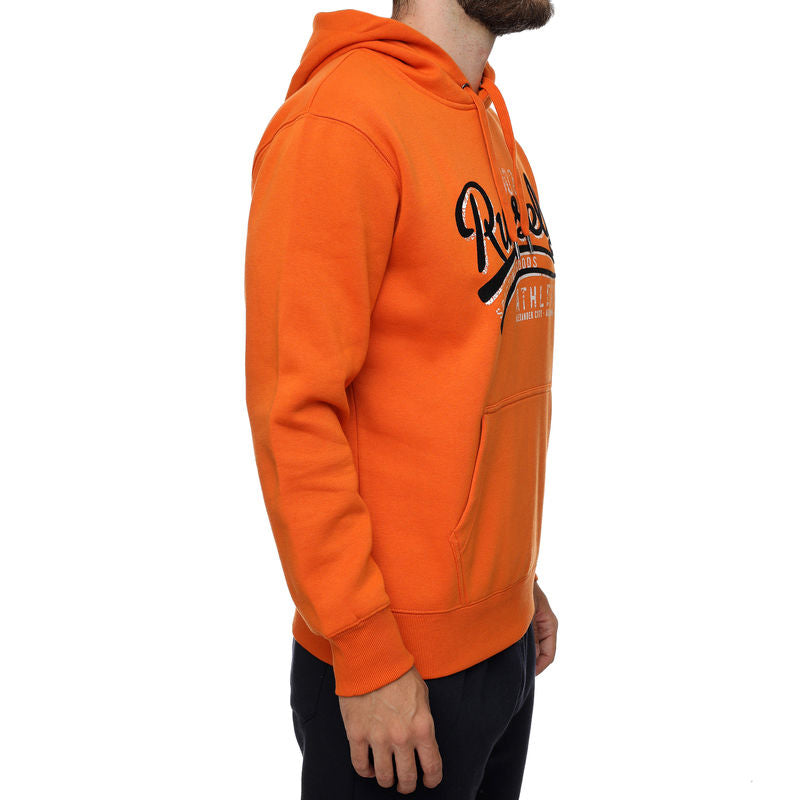 Men's orange hoodie