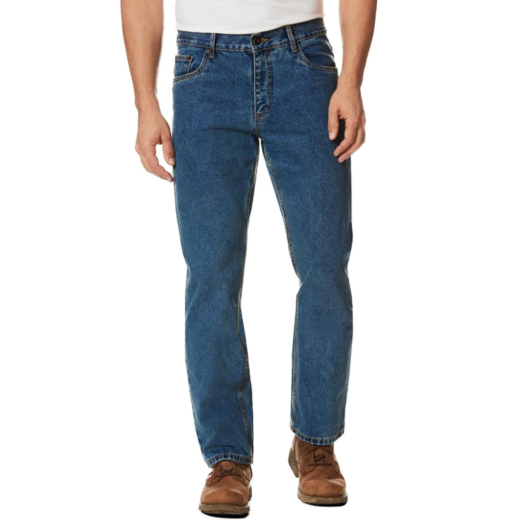 Men's stone blue jeans /regular /straight/ stretchable /export quality