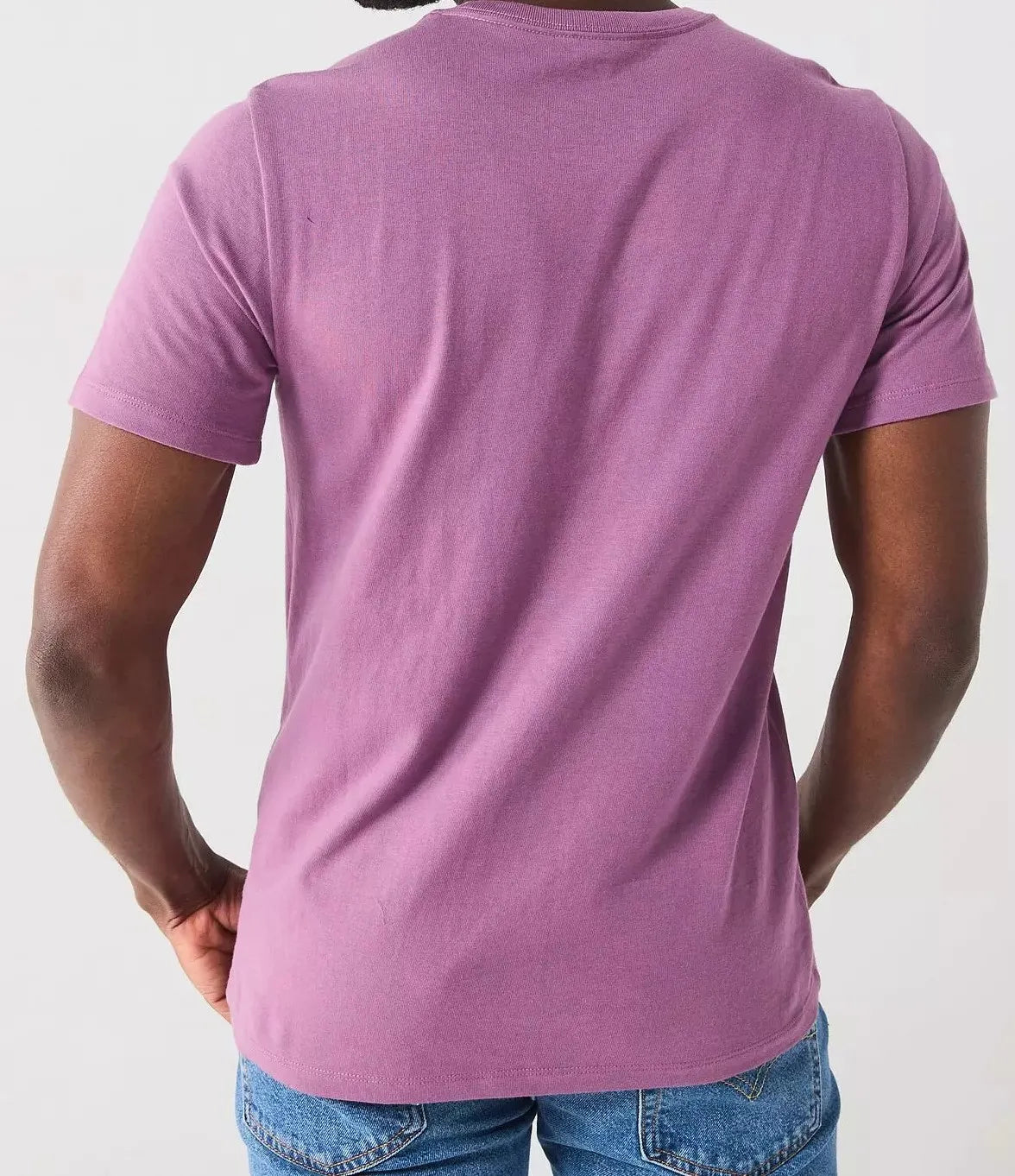 Men's Purple Short Sleeve T-Shirt