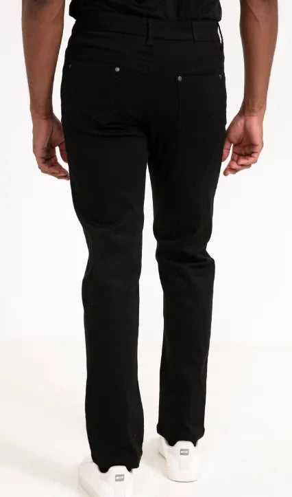 Men's black slim fit jeans