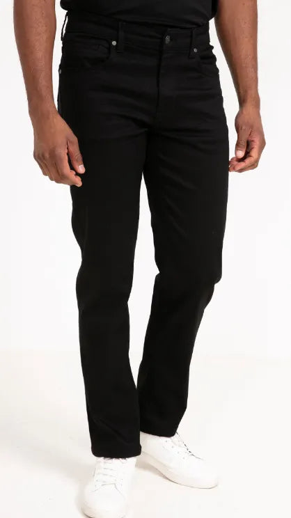 Men's black slim fit jeans