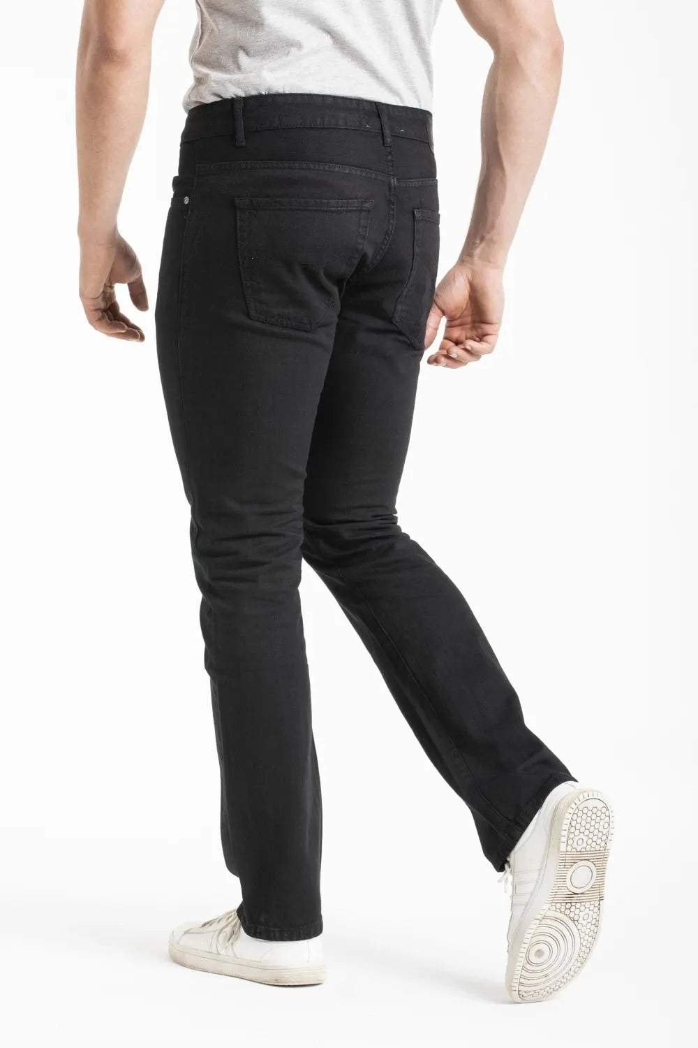 Men's black slim fit jeans
