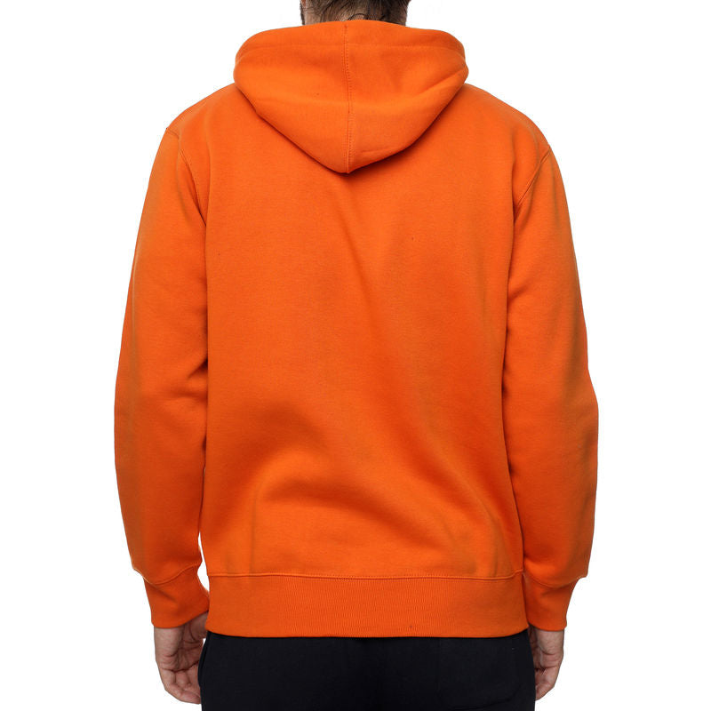 Men's orange hoodie