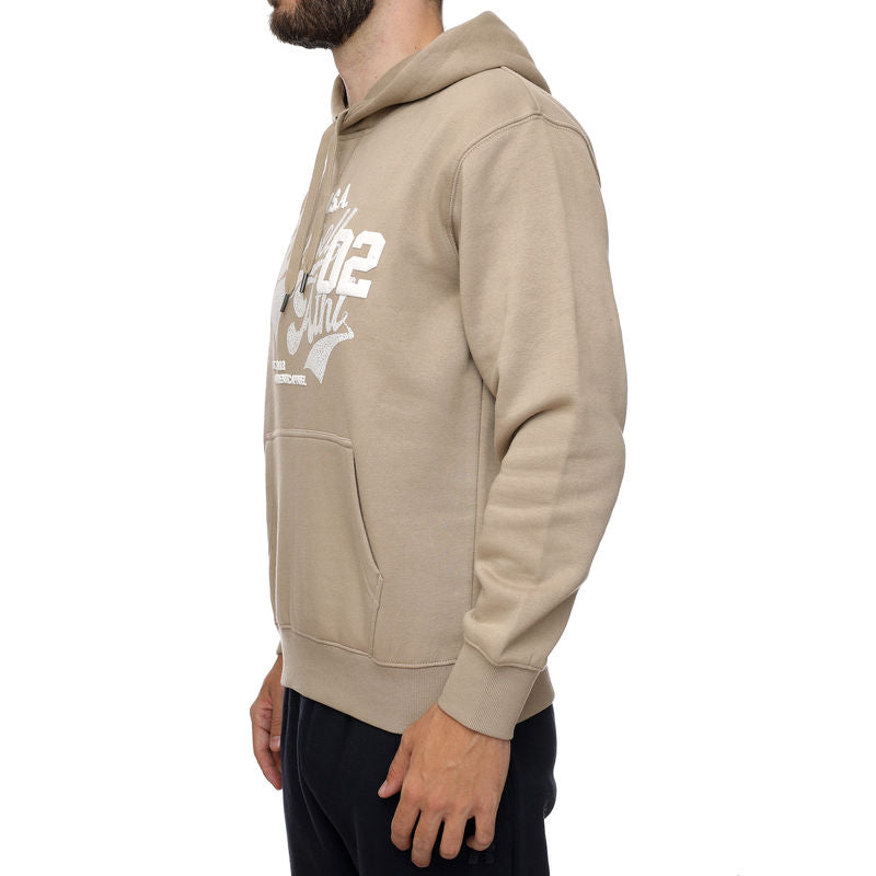 Men's Beige pullover hoodie